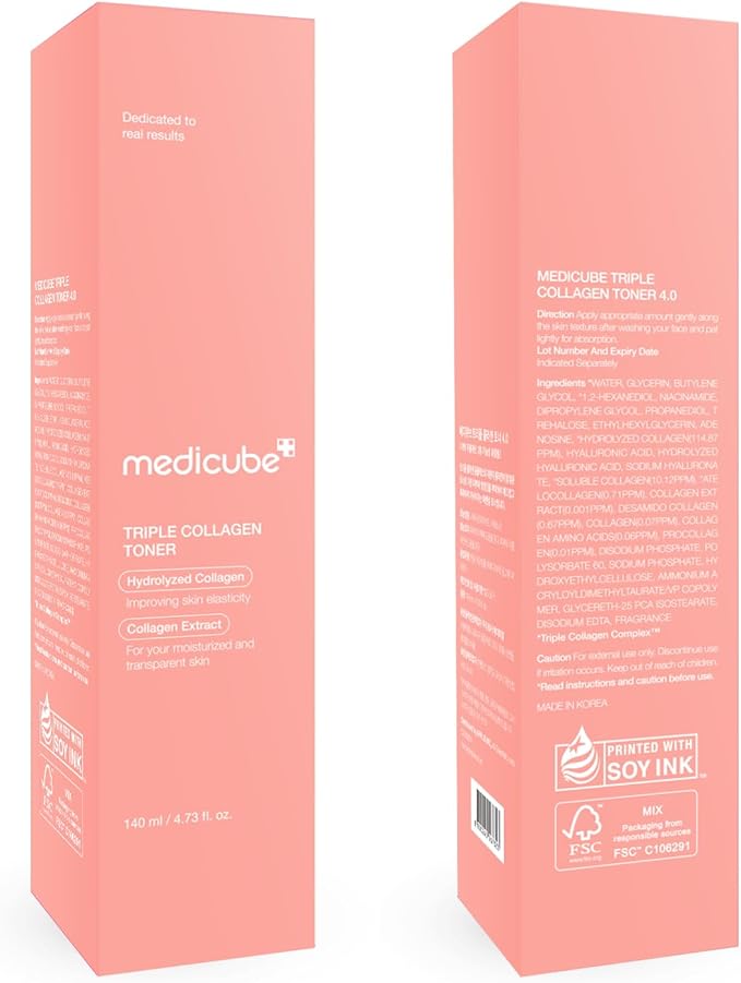 Medicube - Triple Collagen Toner, 140ml